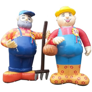 2024 personnages de dessins animés néerlandais sur mesure grands ballons gonflables de dessin animé vieil homme bon prix <span class=keywords><strong>ballon</strong></span> gonflable Abraham - Product Image 1