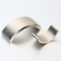 Magnet Motor Kuat untuk Generator Rotor Turbin Angin Magnet Permanen Neodymium NdFeB Magnet Busur