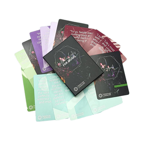 Supporto di supporto per carte da gioco per affermazione di auto-cura ispiratrice con stampa personalizzata per messa a fuoco di salute mentale positiva per carte da gioco - Product Image 5