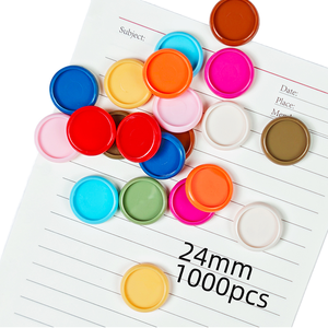Cincin Binder <span class=keywords><strong>Notebook</strong></span> DIY, lingkaran ekspansi warna-warni plastik cakram jamur lubang daun longgar untuk dipersonalisasi 24/28/32mm A5 - Product Image 1