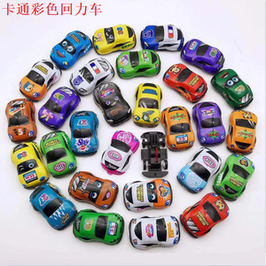 Voitures miniatures à rétrofriction Mimic Automotive, véhicules jouets pour enfants, cadeau pour garçons, jouet pour bébés et tout-petits, modèle berline au design coloré - Product Image 3
