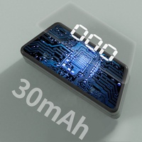 Anillo Fortalecedor de Agarre de Mano de Silicona con Pantalla LED, Textura de Panal, Entrenador de Dedos Portátil para Hombres, Mujeres y Niños