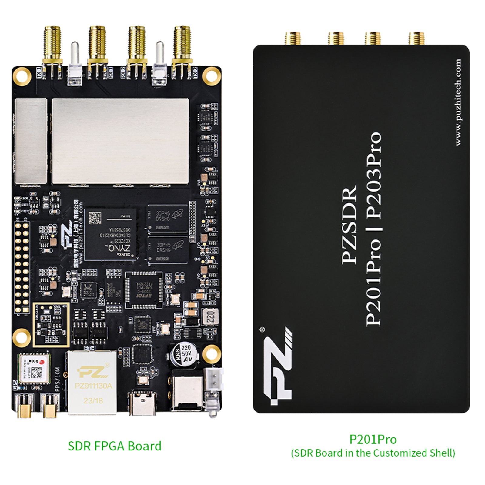 PuZhi P201 Development Board Kit with AD9361, XC7Z020 FPGA