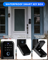 Téléphone intelligent App Télécommandé Wifi Ttlock Tuya Clé Bijoux Stockage Boîte Aux Lettres Casier Boîte De Verrouillage Intelligent