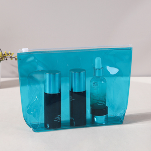 Hot Bán Biểu Tượng Tùy Chỉnh Túi PVC Trong Suốt Đa Chức Năng Lưu Trữ Cho Trang Điểm Dây Kéo Túi Không Thấm Nước Cho Vệ Sinh Cá Nhân Bao Bì - Product Image 5