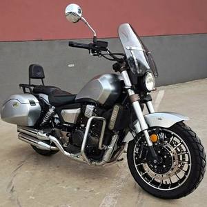 Motocicleta Scooter Retro de Combustible Benda BD300-16 Cruise Prince Qianjiang Shangjin Jila 300 Gris Piedra, Puede Registrarse, Hecha en China - Product Image 2