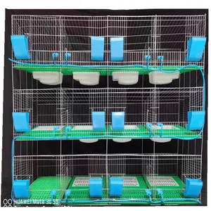 Chinese farrowing female folding metal rabbit cage for sale price