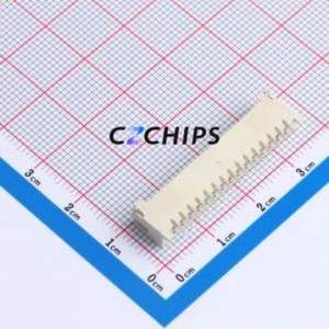 ZX-HY2.0-15PWT Wire-to-Board Pin Header SMD,P=2mm,Horizontal Mount Connector 1x15P 2mm Horizontal Mount HY - Product Image 2