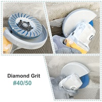 Disque de meulage à segments diamantés turbo de qualité industrielle OEM de 4 à 7 pouces, disque de coupe, disque abrasif de polissage pour béton et maçonnerie