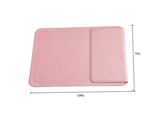 Funda Protectora para Portátil de Cuero PU Impermeable con Soporte y Alfombrilla para Ratón para <span class=keywords><strong>Macbook</strong></span> <span class=keywords><strong>Air</strong></span> 11 13 Pro 15 Pulgadas - Diseño Moderno - Product Image 5