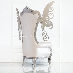 Silla de Trono de Madera Maciza de Caoba Francesa Antigua, Económica, con Diseño Acolchado, para Hotel, Sala de Estar, Muebles para el Hogar, Apartamento - Product Image 5