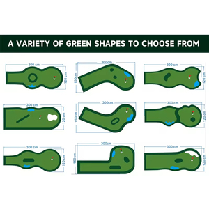 Terrain de <span class=keywords><strong>mini</strong></span>-<span class=keywords><strong>golf</strong></span> sur mesure, 18 trous, design gratuit, pliable, portable, en gazon artificiel - Product Image 2