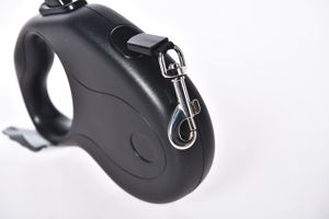 Rilis Cepat Warna Hitam Tali Anjing Dapat Ditarik Baru Klasik Dapat Diperpanjang - Product Image 3