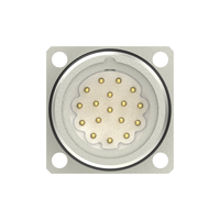 Marvtech M12 D code femelle connecteur de prise à angle droit à montage arrière avec blindage et angle IP67