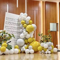 Ballons en latex standard 100% de haute qualité, personnalisés, impression professionnelle en usine, ensemble de ballons colorés