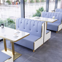 Meubles de restaurant au design nordique en vente chaude, ensemble de table et de chaises en bois pour restaurant, cantine, café