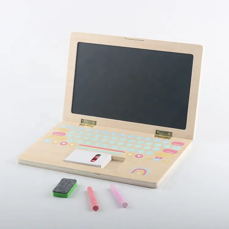 ร้อนขายมัลติฟังก์ชั่แล็ปท็อปของเล่นของเล่นเพื่อการศึกษาเด็กการเรียนรู้สำหรับแกล้งเล่นบทบาท