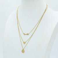 Collier Statement Multicouche en Laiton de Haute Qualité Dream Fashion, Chaîne Serpent Curb en Forme de Cœur pour Mariages, Cadeaux, Style Hip-Hop