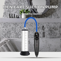 Masseur corporel électrique à forte aspiration pour hommes, pompe à vide pour l'agrandissement du pénis avec contrôle de la minuterie, batterie au lithium