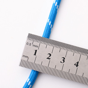 Premium 5mm Polyester Ronde DTY Gevlochten Touw Gepuncteerd Dicht Geweven Koord voor DIY Accessoires - Product Image 6