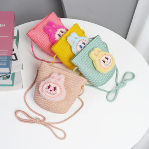 Grosir tas bahu jerami anak-anak merek HL dengan kancing penutup desain uniseks modis semua musim - Product Image 4