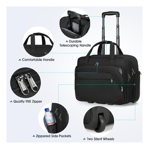 Bolsa <span class=keywords><strong>para</strong></span> ordenador <span class=keywords><strong>portátil</strong></span> rodante Mujeres Hombres <span class=keywords><strong>Maletín</strong></span> rodante <span class=keywords><strong>para</strong></span> mujeres <span class=keywords><strong>con</strong></span> <span class=keywords><strong>ruedas</strong></span> Bolsas <span class=keywords><strong>para</strong></span> ordenador rodantes de 17,3 pulgadas - Product Image 5