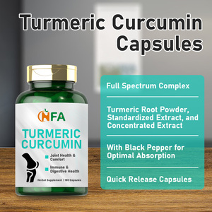 High Quality ODM Turmeric Curcumin Capsules Dietary <b>Supplement</b> Pormote Join Bone Health and Support Digestive Function - Product Image 3