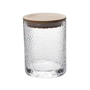 HOT SALE GÜNSTIGER Hammer Getreide glas versiegeltes Glas Küche verschiedene Getreide-und Tee-Aufbewahrung sglas Kaffeebohnen-Teeglas