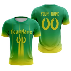 เสื้อฟุตบอล พิมพ์ชื่อ เบอร์ หมายเลข ทีมกีฬา ชุดฝึกซ้อม พิมพ์ลายแบบรีดร้อน ปรับแต่งได้ตามต้องการ สำหรับผู้ชาย ผู้ใหญ่ ผ้าสแปนเด็กซ์/โพลีเอสเตอร์ - Product Image 1
