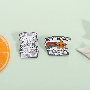 Pin de Esmalte con Frase de Salud Mental, Diseño de Rana Linda con Café, Broche, Insignia de Solapa, Joyería, Regalo, Venta al Por Mayor - Product Image 2