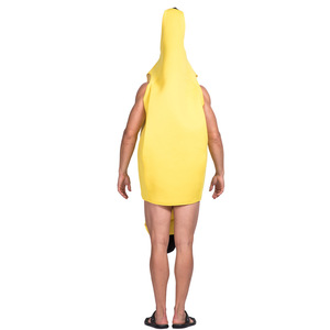 Disfraz de Banana Man para hombre, disfraz amarillo, traje de fiesta de Halloween, talla para adulto - Product Image 5