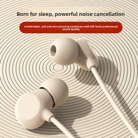 Écouteurs filaires en silicone JL, intra-auriculaires, interface Type-C, confortables pour le sommeil, longue durée d'utilisation, sans réduction de bruit, non étanches