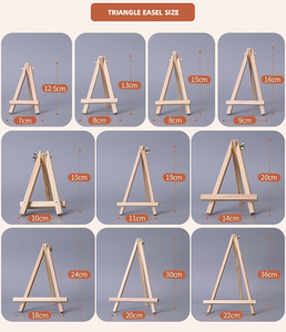 Chevalet pliable réglable <span class=keywords><strong>en</strong></span> <span class=keywords><strong>bois</strong></span> pour peinture artistique et dessin Mini <span class=keywords><strong>table</strong></span> supérieure pour utilisation <span class=keywords><strong>en</strong></span> studio - Product Image 3
