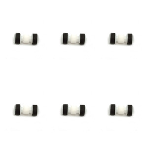 Rodillo de recogida de papel, 6 uds., compatible con Canon PIXMA MG3680 MX378 MX518 MX398 MX438 MG4280 MG3180 E518 MX538 MX928 MX478 MX458 TS5180 - Product Image 1