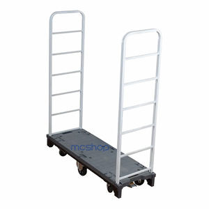 Складская Тележка для перевозки лодок с пластиковой платформой 6-колесное сервисное оборудование - Product Image 1