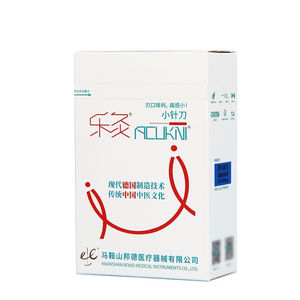 เข็มฝังเข็มปราศจากเชื้อแบบใช้แล้วทิ้งยี่ห้อ lejiu จำนวน50ชิ้นสแตนเลสสีสันสดใสที่จับพลาสติกใช้ตามร่างกายผ่านการรับรอง CE - Product Image 4