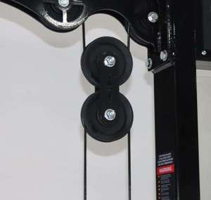 Machine de tirage vertical et de rameur à tube en acier épaissi, pour charges lourdes, renforcement du dos, équipement de fitness commercial pour salle de sport - Product Image 5