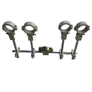 Soporte para Antena Parabólica KU, Soporte de Aluminio/Plástico para 5 LNB de Banda Ku, Soporte para Antena Satelital, Soporte para Múltiples LNB - Product Image 1