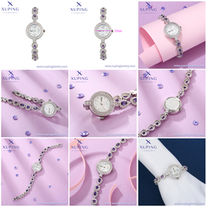 Orologio-20210810 Gioielli Xuping Moda Raffinata Regali Personalizzati Nuovi <span class=keywords><strong>Orologi</strong></span> Incastonati di Diamanti con Ampia Varietà - Product Image 5