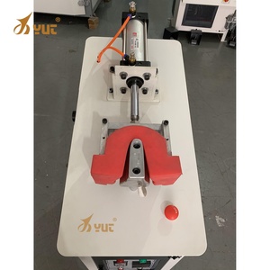 Machine de fabrication de chaussures YT-631 Compteur pneumatique de pièce arrière de talon Moulage pré-adoucissant Moulage Machine de façonnage pour chaussures - Product Image 6