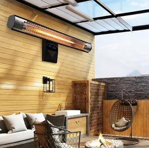 Riscaldatore Elettrico a Infrarossi da Parete IP65 Impermeabile, Calore Istantaneo per Spazi Interni ed Esterni, Patio, Balcone, Piccole Stanze - Product Image 6