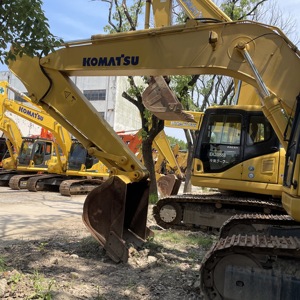 Japan Original KOMATSU PC160-7 Used <b>Excavator</b> 16 <b>Tons</b> Secondhand Hydraulic Crawler Digger PC70-<b>8</b> PC110-7 in Good Condition - Product Image 4