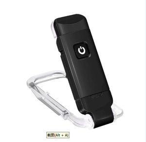 Lampe de lecture portable rechargeable à clipser pour les yeux, avec fonction LED à intensité réglable, idéale pour la lecture, la chambre à coucher, le chevet ou le bureau - Product Image 1