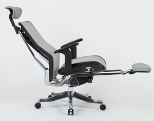 Chaises de bureau ergonomiques VANBOW avec dossier en maille, appui-tête, pivotantes, inclinables, modernes, pour la maison et le bureau - Product Image 3