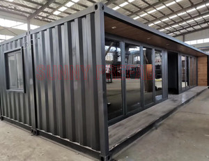 Vật Liệu Thép Hàn Di Động Sang Trọng Tiny <span class=keywords><strong>Home</strong></span> Kết Hợp Modular Flat Pack Sandwich Panel Prefab <span class=keywords><strong>Container</strong></span> Nhà - Product Image 3