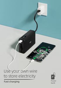 แบตเตอรี่สำรองขนาดมินิ10000มิลลิแอมป์ต่อชั่วโมงแบบพกพาชาร์จเร็วแบตเตอรี่สำรองพร้อมจอแสดงผลดิจิตอลในตัวสายพาวเวอร์แบงค์สำหรับโทรศัพท์ - Product Image 6