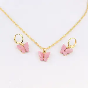 Di modo della collana della farfalla per le donne all'ingrosso N2010291 - Product Image 1