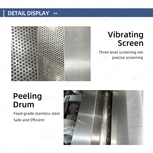 Lst nhà máy 500-1000 kg/giờ ca cao đậu lột máy tự động sô cô la ca cao đậu winnower máy cho ca cao ngòi - Product Image 5