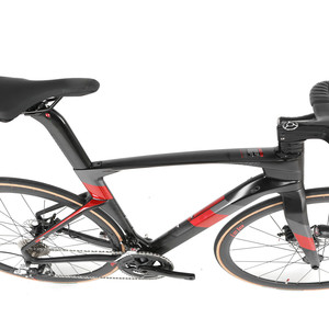 Bicicleta de Carretera de Fibra de Carbono de Alta Calidad con Frenos de Disco y Cables Ocultos a Través del Eje - Product Image 4