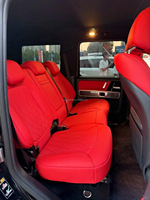 Housse de siège en cuir design pour Mercedes Benz Série C/A/S/CLA/CLS GLC/GLE/GLS Maybach/AMG Accessoires de voiture modernes